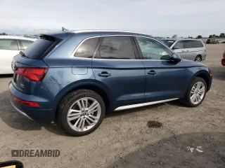 2018 Audi Q5 Premium Plus with VIN WA1BNAFYXJ2029020, listed as a Copart auction lot 52232835 with 121,451 mi miles and Salvage Title. Bid and sale history available at carsss.com. Image 3.