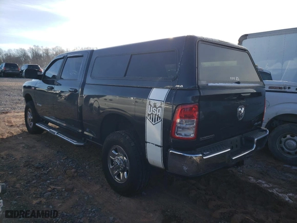 2020 Ram 2500 Big Horn with VIN 3C6UR5DJ3LG139859, listed as a Copart auction lot 83535444 with 80,923 mi miles and Salvage Title. Bid and sale history available at carsss.com. Image 3.