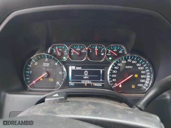 2016 Chevrolet Silverado 1500 LT with VIN 1GCVKRECXGZ339183, listed as a IAAI auction lot 41407017 with 121,373 mi miles. Bid and sale history available at carsss.com. Image 7.