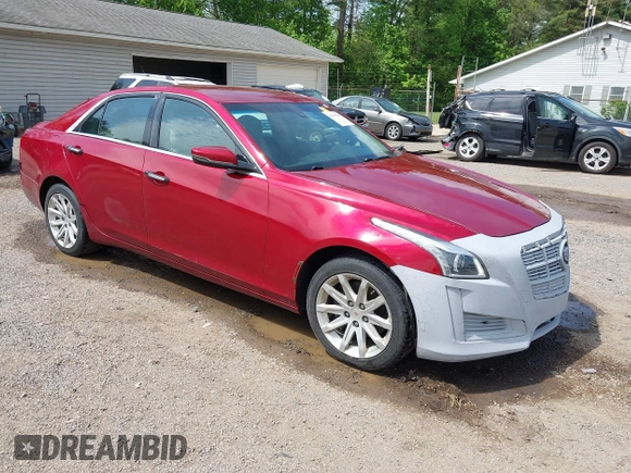 2014 Cadillac CTS AWD z VIN 1G6AW5SX3E0129127, wystawiony jako IAAI lot #42193399 z przebiegiem 108 037 mil mil oraz . Historia ofert i sprzedaży dostępna na DreamBid. Obrazek 1.