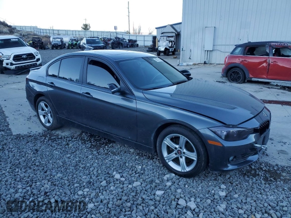 2015 BMW 3 Series 328i with VIN WBA3A5G5XFNS91835, listed as a Copart auction lot 88312495 with 65,615 mi miles and Salvage Title. Bid and sale history available at DreamBid. Image 4.