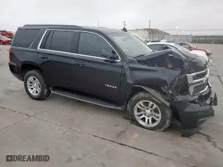 2019 Chevrolet Tahoe LS with VIN 1GNSCAKC2KR150212, listed as a Copart auction lot 49931655 with 74,196 mi miles and Salvage Title. Bid and sale history available at carsss.com. Image 4.