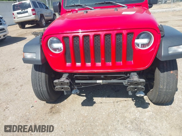 2018 Jeep Wrangler Unlimited Sport S с VIN 1C4HJXDG0JW132321, выставлен на аукционе IAAI как лот 42038361 с пробегом 158 673 миль миль и . История ставок и продаж доступна на DreamBid. Изображение 6.