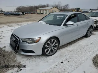 2014 Audi A6 2.0T Premium Plus with VIN WAUDFAFC4EN055663, listed as a Copart auction lot 45482555 with 136,628 mi miles and Clean Title. Bid and sale history available at carsss.com. Image 1.