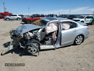 2008 Honda Accord EX-L z VIN 1HGCP268X8A046170, wystawiony jako Copart lot #53145865 z przebiegiem Nie podano mil oraz Szkoda całkowita • Salvage title. Historia ofert i sprzedaży dostępna na DreamBid. Obrazek 1.