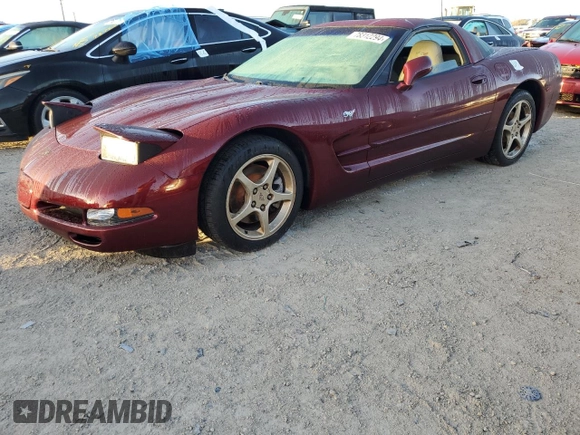 2003 Chevrolet Corvette with VIN 1G1YY22G435129618, listed as a Copart auction lot 78312294 with 0 mi miles and Salvage Title. Bid and sale history available at carsss.com. Image 1.