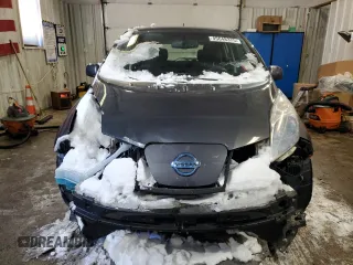 2013 Nissan LEAF SV with VIN 1N4AZ0CP3DC421675, listed as a Copart auction lot 45648375 with 40,437 mi miles and Salvage Title. Bid and sale history available at carsss.com. Image 5.