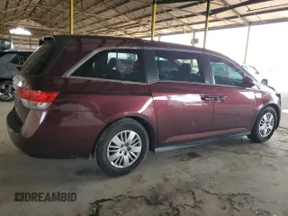 2014 Honda Odyssey LX с VIN 5FNRL5H23EB065144, выставлен на аукционе Copart как лот 59421445 с пробегом 78 702 миль миль и Списание • Salvage title. История ставок и продаж доступна на DreamBid. Изображение 3.