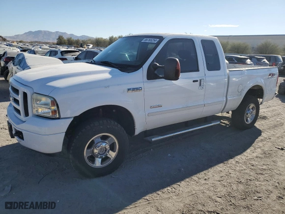 2005 Ford Super Duty F-250 XL with VIN 1FTSX21P75EC61048, listed as a Copart auction lot 86765254 with 191,048 mi miles and Salvage Title. Bid and sale history available at carsss.com. Image 1.
