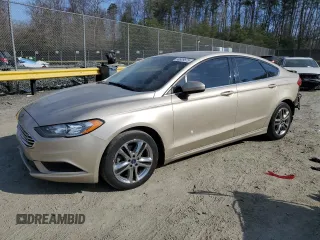 2018 Ford Fusion SE z VIN 3FA6P0HD7JR153415, wystawiony jako Copart lot #50809675 z przebiegiem 129 141 mil mil oraz Szkoda całkowita • Salvage title. Historia ofert i sprzedaży dostępna na DreamBid. Obrazek 1.