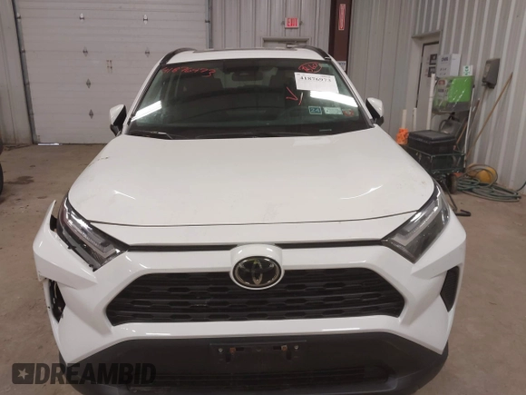 2023 Toyota RAV4 XLE with VIN 2T3P1RFV6PW345106, listed as a IAAI auction lot 41876973 with 43,392 mi miles. Bid and sale history available at carsss.com. Image 13.