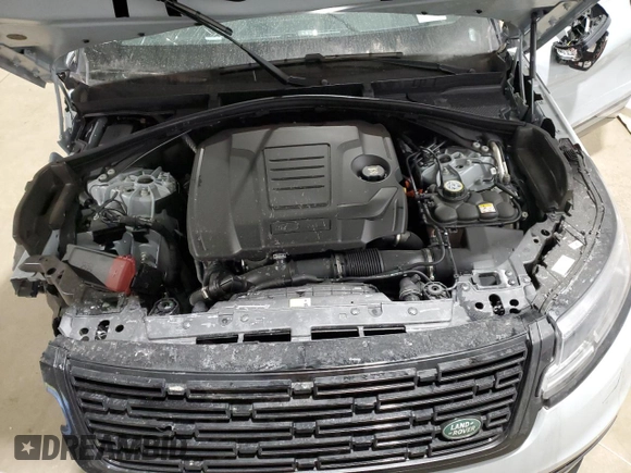 2025 Land Rover Range Rover Velar Dynamic SE with VIN SALYL2EX9SA809949, listed as a Copart auction lot 47476955 with 3,804 mi miles and Salvage title. Bid and sale history available at DreamBid. Image 12.