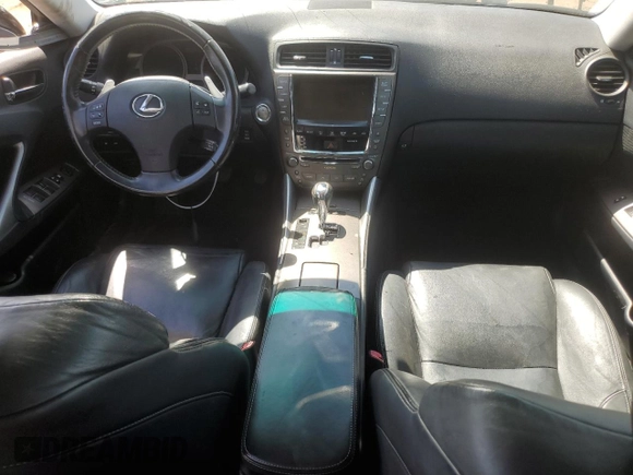 2010 Lexus IS 250 with VIN JTHCF5C26A2034695, listed as a Copart auction lot 56762115 with 134,866 mi miles and Salvage title. Bid and sale history available at DreamBid. Image 8.