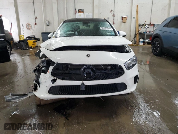 2019 Mercedes-Benz A 220 with VIN WDD3G4FB0KW025382, listed as a Copart auction lot 82545344 with 55,045 mi miles and Salvage Title. Bid and sale history available at DreamBid. Image 5.