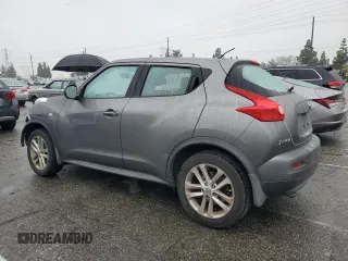 2013 Nissan Juke SV with VIN JN8AF5MR4DT214183, listed as a Copart auction lot 50113745 with 107,106 mi miles and Salvage Title. Bid and sale history available at carsss.com. Image 2.