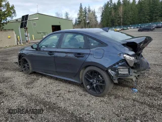 2023 Honda Civic Sedan Sport with VIN 2HGFE2F52PH517298, listed as a Copart auction lot 51676335 with 21,427 mi miles and Salvage Title. Bid and sale history available at carsss.com. Image 2.