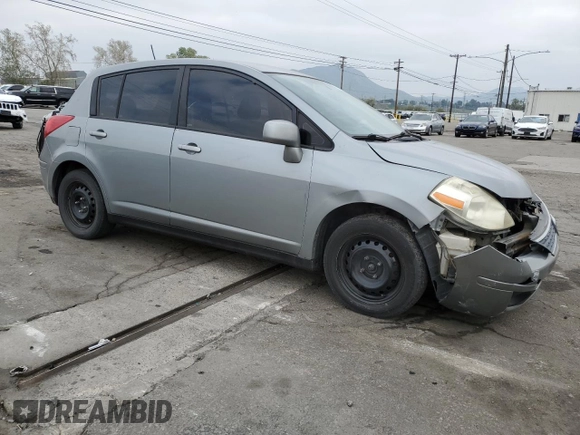 2007 Nissan Versa 1.8 S with VIN 3N1BC13E47L357890, listed as a Copart auction lot 50327045 with 188,445 mi miles and Salvage Title. Bid and sale history available at carsss.com. Image 4.