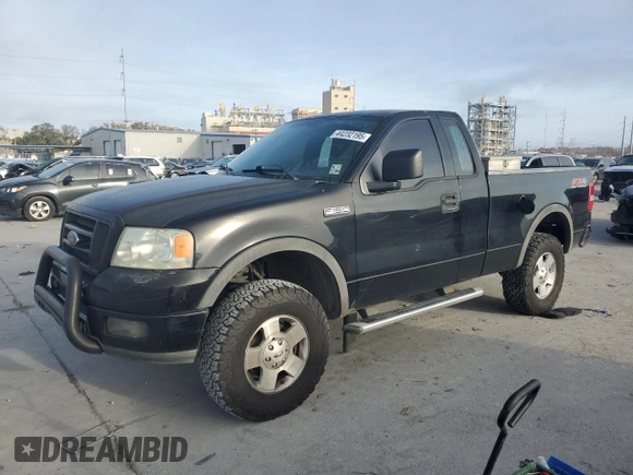 2004 Ford F-150 XL with VIN 1FTRF145X4NC47696, listed as a Copart auction lot 44232195 with 188,967 mi miles and Salvage Title. Bid and sale history available at DreamBid. Image 1.