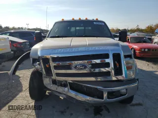 2008 Ford Super Duty F-450 DRW XL with VIN 1FTXW42R28EA52857, listed as a Copart auction lot 78254134 with 122,038 mi miles and Salvage Title. Bid and sale history available at carsss.com. Image 5.