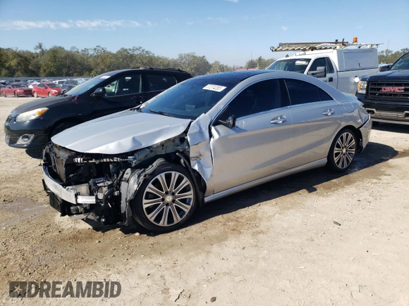2017 Mercedes-Benz CLA with VIN WDDSJ4GB8HN404477, listed as a Copart auction lot 37274283 with 59,746 mi miles. Bid and sale history available at carsss.com. Image 1.