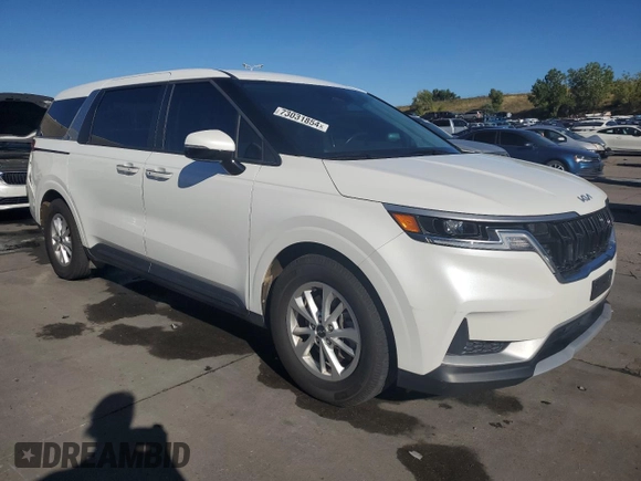 2022 Kia Carnival LXS with VIN KNDNB4H36N6116331, listed as a Copart auction lot 73031854 with 49,154 mi miles and Salvage Title. Bid and sale history available at carsss.com. Image 4.