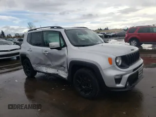 2020 Jeep Renegade Altitude with VIN ZACNJAB12LPK99579, listed as a Copart auction lot 43833865 with 25,059 mi miles and Salvage title. Bid and sale history available at DreamBid. Image 4.