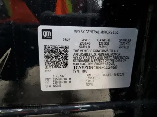 2024 Cadillac XT4 AWD Premium Luxury z VIN 1GYFZDR49RF112460, wystawiony jako Copart lot #42949195 z przebiegiem 12 396 mil mil oraz Szkoda całkowita • Salvage title. Historia ofert i sprzedaży dostępna na DreamBid. Obrazek 13.