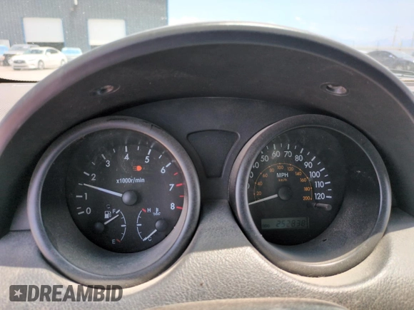 2006 Chevrolet Aveo LS with VIN KL1TD56666B540466, listed as a Copart auction lot 60418355 with 252,838 mi miles and Salvage title. Bid and sale history available at DreamBid. Image 9.