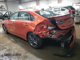 2020 Kia Forte GT-Line with VIN 3KPF34AD3LE165062, listed as a Copart auction lot 73726963 with 31,998 mi miles and Salvage Title. Bid and sale history available at carsss.com. Image 2.