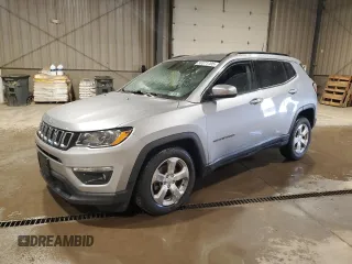 2018 Jeep Compass Latitude with VIN 3C4NJDBB9JT484232, listed as a Copart auction lot 50371705 with 77,464 mi miles and Salvage Title. Bid and sale history available at DreamBid. Image 1.