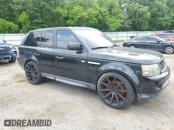 2011 Land Rover Range Rover Sport HSE LUX with VIN SALSK2D42BA270249, listed as a Copart auction lot 54791265 with 172,242 mi miles and Clean Title. Bid and sale history available at carsss.com. Image 4.