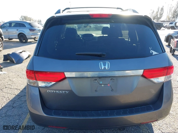2014 Honda Odyssey LX with VIN 5FNRL5H23EB015067, listed as a IAAI auction lot 41760301 with 167,389 mi miles. Bid and sale history available at carsss.com. Image 16.