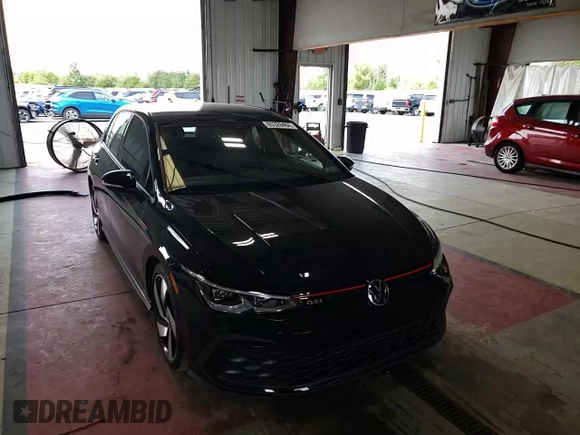 2024 Volkswagen Golf GTI S with VIN WVWGA7CD3RW128276, listed as a Copart auction lot 65328484 with 8,344 mi miles and Salvage Title. Bid and sale history available at carsss.com. Image 11.