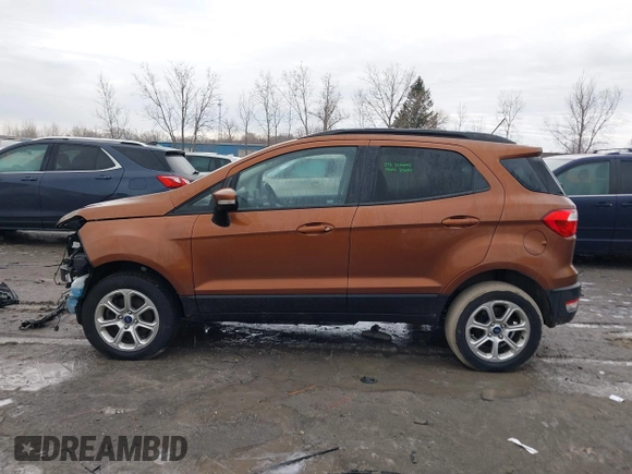2020 Ford EcoSport SE with VIN MAJ6S3GL2LC376892, listed as a IAAI auction lot 41655638 with 56,710 mi miles and . Bid and sale history available at DreamBid. Image 15.