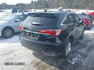2018 Acura RDX with VIN 5J8TB4H39JL010847, listed as a IAAI auction lot 41494845 with 128,751 mi miles. Bid and sale history available at carsss.com. Image 4.