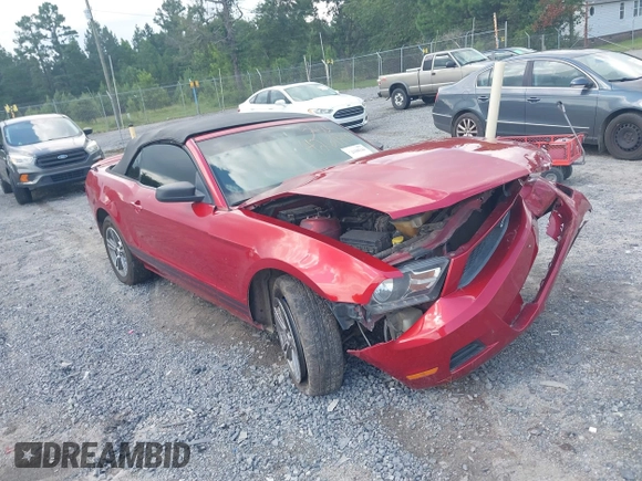 2010 Ford Mustang V6 with VIN 1ZVBP8EN1A5110063, listed as a IAAI auction lot 42698144 with 215,245 mi miles and . Bid and sale history available at DreamBid. Image 1.