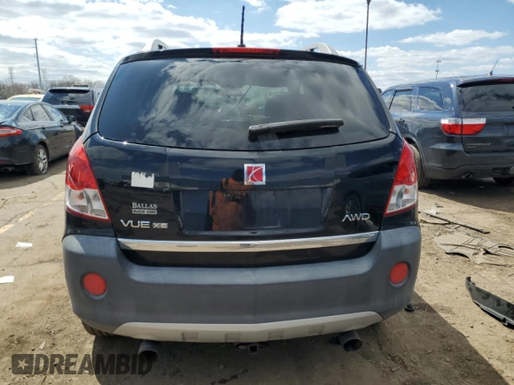 2009 Saturn VUE XE z VIN 3GSDL43N69S530698, wystawiony jako Copart lot #52716345 z przebiegiem 125 169 mil mil oraz Tytuł czysty. Historia ofert i sprzedaży dostępna na DreamBid. Obrazek 6.