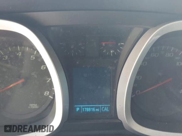 2013 Chevrolet Equinox LT z VIN 2GNALDEK2D6115409, wystawiony jako IAAI lot #42326848 z przebiegiem 178 816 mil mil oraz . Historia ofert i sprzedaży dostępna na DreamBid. Obrazek 7.