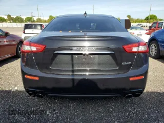 2016 Maserati Ghibli with VIN ZAM57XSAXG1189742, listed as a Copart auction lot 50397213 with 59,715 mi miles. Bid and sale history available at carsss.com. Image 6.