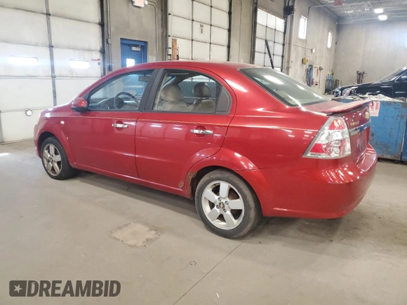 2008 Chevrolet Aveo LT с VIN KL1TG56618B001277, выставлен на аукционе Copart как лот 56478045 с пробегом 128 574 миль миль и Чистый • Clean title. История ставок и продаж доступна на DreamBid. Изображение 2.