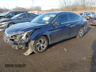 2016 Honda Accord Sedan LX with VIN 1HGCR2F38GA218452, listed as a IAAI auction lot 41510450 with 76,993 mi miles. Bid and sale history available at carsss.com. Image 2.