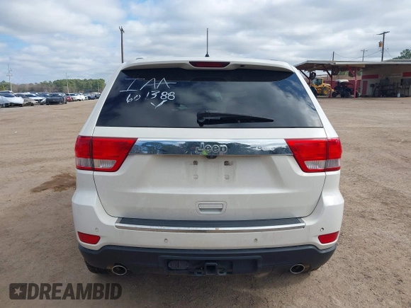 2011 Jeep Grand Cherokee Overland with VIN 1J4RS6GT9BC601388, listed as a IAAI auction lot 41462759 with 172,563 mi miles and . Bid and sale history available at DreamBid. Image 17.