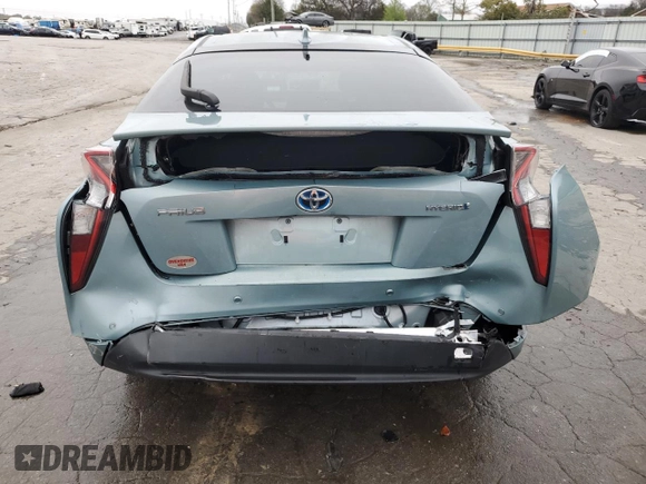 2017 Toyota Prius Two with VIN JTDKBRFU1H3047209, listed as a Copart auction lot 79530824 with 101,283 mi miles and Salvage Title. Bid and sale history available at carsss.com. Image 6.