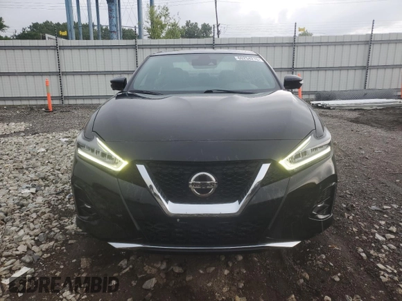 2020 Nissan Maxima SR z VIN 1N4AA6EV4LC369882, wystawiony jako Copart lot #60254215 z przebiegiem 76 992 mil mil oraz Szkoda całkowita • Salvage title. Historia ofert i sprzedaży dostępna na DreamBid. Obrazek 5.