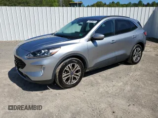 2021 Ford Escape SEL with VIN 1FMCU9H65MUA64236, listed as a Copart auction lot 54148195 with 98,129 mi miles and Clean Title. Bid and sale history available at carsss.com. Image 1.
