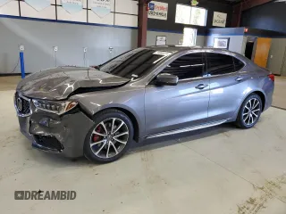 2018 Acura TLX w/Technology Pkg with VIN 19UUB3F54JA000550, listed as a Copart auction lot 74960374 with 66,058 mi miles and Salvage Title. Bid and sale history available at carsss.com. Image 1.