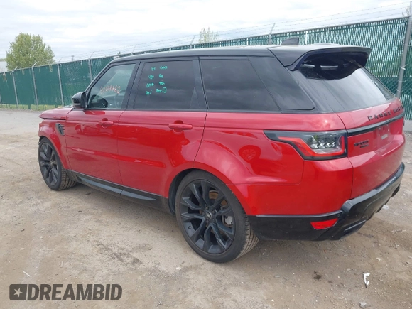 2019 Land Rover Range Rover Sport HSE with VIN SALWR2RV6KA838307, listed as a IAAI auction lot 42219982 with 47,365 mi miles and . Bid and sale history available at DreamBid. Image 3.