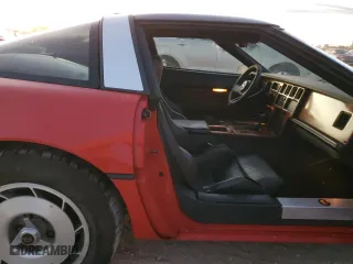 1987 Chevrolet Corvette with VIN 1G1YY2189H5109592, listed as a Copart auction lot 86312374 with 91,261 mi miles and Clean Title. Bid and sale history available at carsss.com. Image 10.