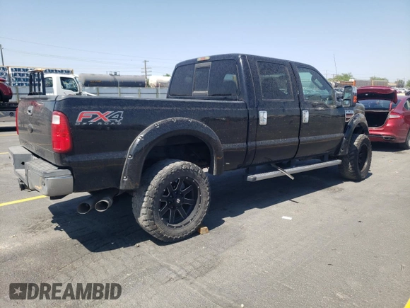 2010 Ford F-350 XL with VIN 1FTWW3BR7AEA25259, listed as a Copart auction lot 60912525 with 156,025 mi miles and Salvage title. Bid and sale history available at DreamBid. Image 3.