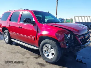 2013 Chevrolet Tahoe LS with VIN 1GNSCAE00DR341440, listed as a IAAI auction lot 41312134 with 100,179 mi miles and . Bid and sale history available at DreamBid. Image 1.
